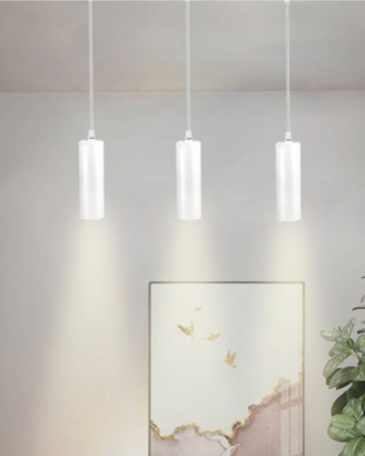 3 NUOVE Lampade GU10 per Binario Monofase