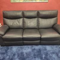 Divano in pelle 