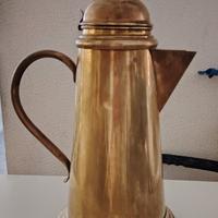 CAFFETTIERA VINTAGE OTTONE 36cm