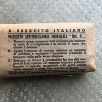 Pacchetto Antivescicatorio Mod 41 Regio esercito