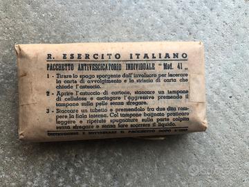 Pacchetto Antivescicatorio Mod 41 Regio esercito