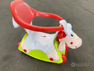 Girello macchinina o dondolo pecora cavalcabile