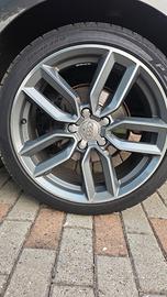 cerchi in lega diamantati originali Audi da 18"