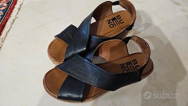 Sandali Donna Bueno L2408 in Vera Pelle