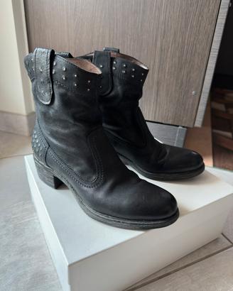 Stivaletto donna Nero Giardni N39