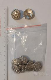 bottone gioiello in metallo 