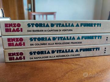STORIA D'ITALIA A FUMETTI DI ENZO BIAGI