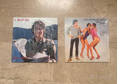 Rino gaetano 2 lp E Io ci sto Resta vile maschio