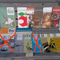 catalogo, manuale, rivista PIAGGIO e varie