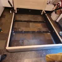 SCATOLA  E RETE DI UN LETTO MATRIMONIALE  CONTINET