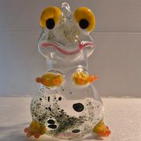 Rana In Vetro borosilicato, opera n. 6 Massimo Lun