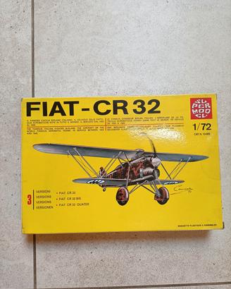 Modellino Aereo Fiat Cr.32 Supermodel 1/72