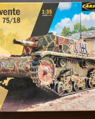 Modellino veicolo militare Semovente 