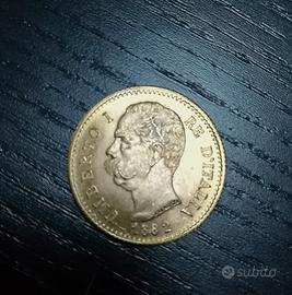 20 lire 1882 FALSO