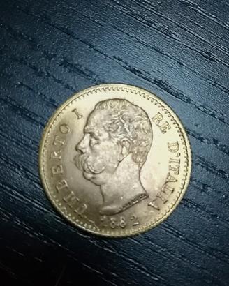 20 lire 1882 FALSO