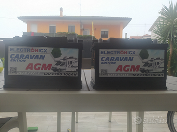 Coppia battere AGM 100 amp