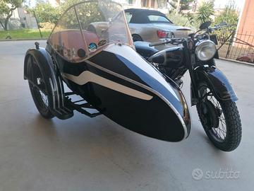 Moto Guzzi Astore 500 sidecar SMIT Parri