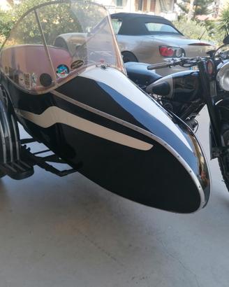 Moto Guzzi Astore 500 sidecar SMIT Parri