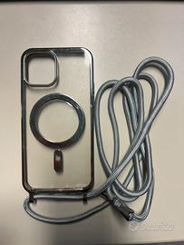 Cover magnetica con cordino - IPHONE 12