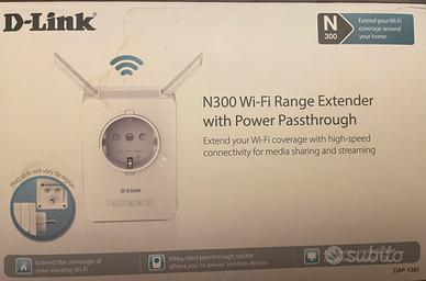 Wifi extender d link come nuovo con pellicola