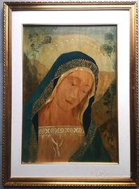 DIPINTO Religioso Madonna Della Pace Santa Maria