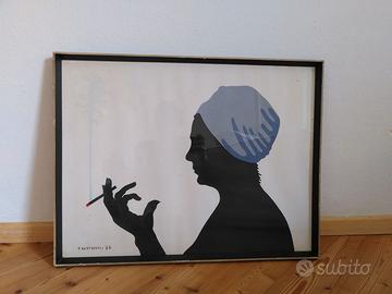 Opera d'arte amatoriale anni '70. Pop Art.