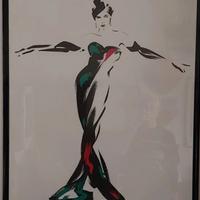 Stampa Michel Canetti - Lucia - 1988 linea Pop Art