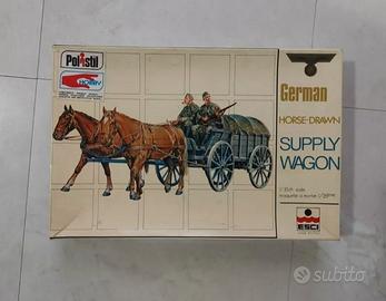 Kit Polistil - Esci German supply wagon scala 1/35