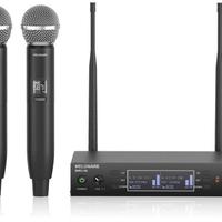 Microfoni wireless PRO a doppio canale HD NUOVI