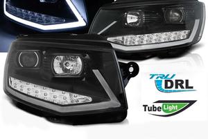 Fari anteriori Tube Light DRL VW T6 15-19 nero