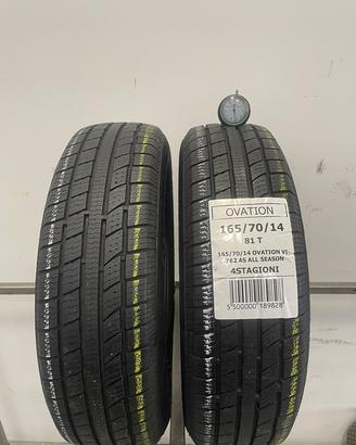 165 70 r14 81t 2 gomme ovation 4 stagioni