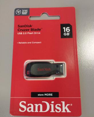 Sandisk Cruzer Blade chiavetta USB 16g 
