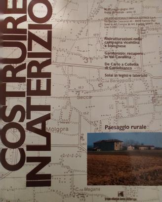 RIVISTE “COSTRUIRE IN LATERIZIO” - ANNI 1991/97