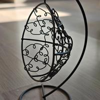 Sedia da giardino in miniatura casa delle bambole