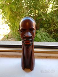 statua africana in legno 