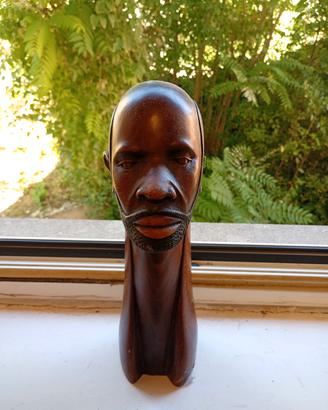 statua africana in legno 