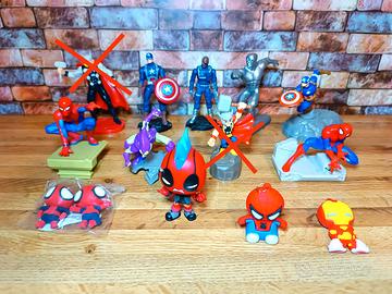 Marvel Lotto 10 Mini Figure - Spider-Man e Eroi