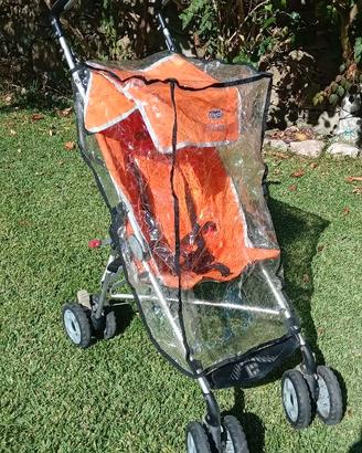 Passeggino Chicco Caddy + copertura antipioggia