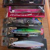 Duo Japan lotto 5 esche artificiali spinning nuove