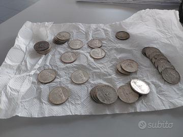 monete da 500 lire in argento