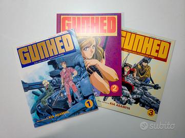 GUNHED di Kia Asamiya - Collezione Completa (1989)