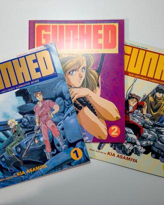 GUNHED di Kia Asamiya - Collezione Completa (1989)