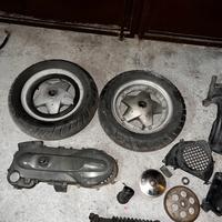 Blocco ricambi piaggio skipper 125/150