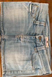 Minigonna jeans Fornarina