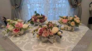 4 Centro tavola primaverili 