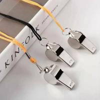 3 fischietti in acciaio