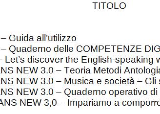 Libri scolastici scuola Radice Alighieri Catona