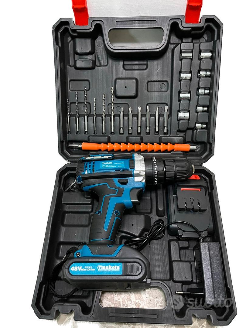 Valigetta Avvitatore Cordless con 79 Accessori Professionali
