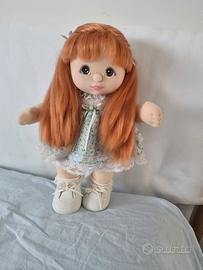 bambola My Child UL rossa con abito 