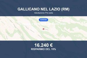 Immobile in asta di 26 m² a Gallicano nel Lazio